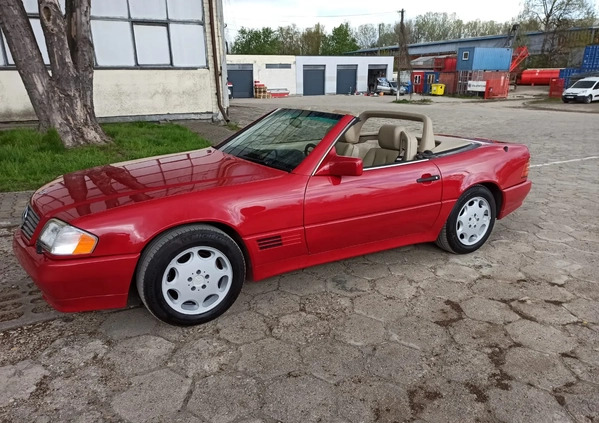 Mercedes-Benz SL cena 65000 przebieg: 115000, rok produkcji 1995 z Warszawa małe 46